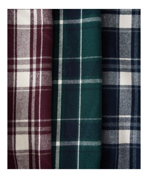 MAJESTIC LEGON（マジェスティックレゴン）の「○チェックIラインSK（パンツ・レディース・レッド柄/グリーン柄/ネイビー柄・Free）」の7枚目の写真