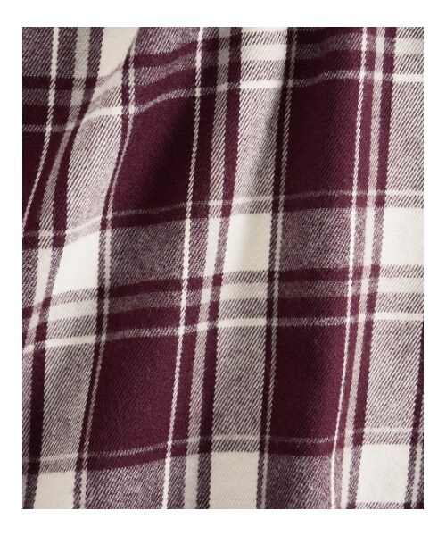 MAJESTIC LEGON（マジェスティックレゴン）の「○チェックIラインSK（パンツ・レディース・レッド柄/グリーン柄/ネイビー柄・Free）」の6枚目の写真