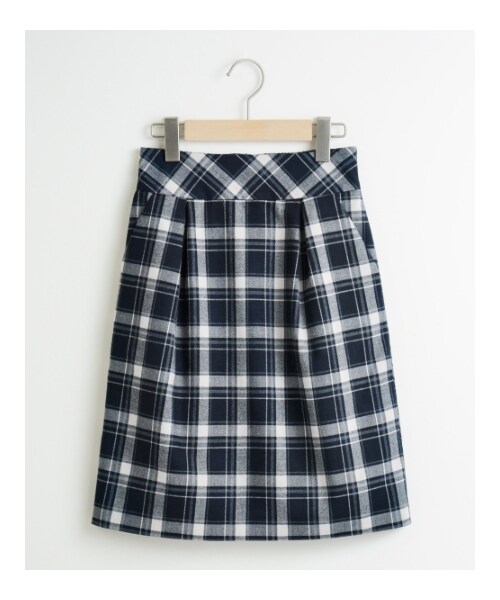 MAJESTIC LEGON（マジェスティックレゴン）の「○チェックIラインSK（パンツ・レディース・レッド柄/グリーン柄/ネイビー柄・Free）」の10枚目の写真