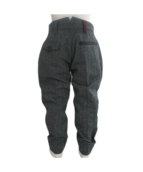 One deux boo（ワンドゥーブー）の「ツイードロングパンツ（パンツ・キッズ・グレー・90cm/100cm/110cm/120cm/130cm）」の4枚目の写真