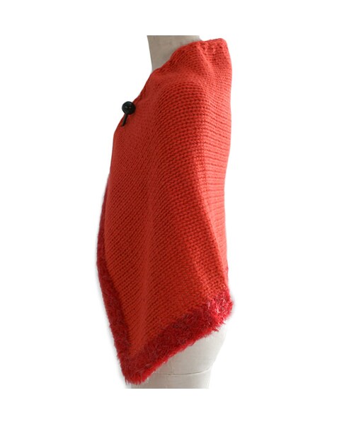 One deux boo（ワンドゥーブー）の「ケープ（トップス・キッズ・ピンク/レッド/ターコイズ/イエロー・Free Size）」の14枚目の写真