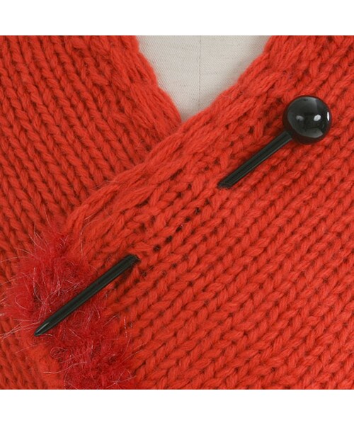 One deux boo（ワンドゥーブー）の「ケープ（トップス・キッズ・ピンク/レッド/ターコイズ/イエロー・Free Size）」の16枚目の写真