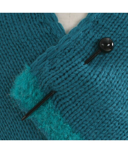 One deux boo（ワンドゥーブー）の「ケープ（トップス・キッズ・ピンク/レッド/ターコイズ/イエロー・Free Size）」の4枚目の写真