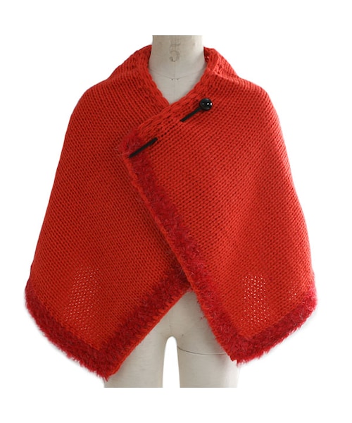 One deux boo（ワンドゥーブー）の「ケープ（トップス・キッズ・ピンク/レッド/ターコイズ/イエロー・Free Size）」の13枚目の写真