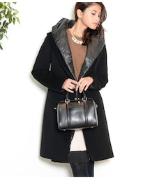 ROPE' | 【先行受注】【4way】ライナー付ビックカラーコート(ジャケット/アウター)