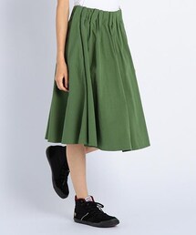 DOUBLE NAME | インベルレスギャザースカート(スカート)