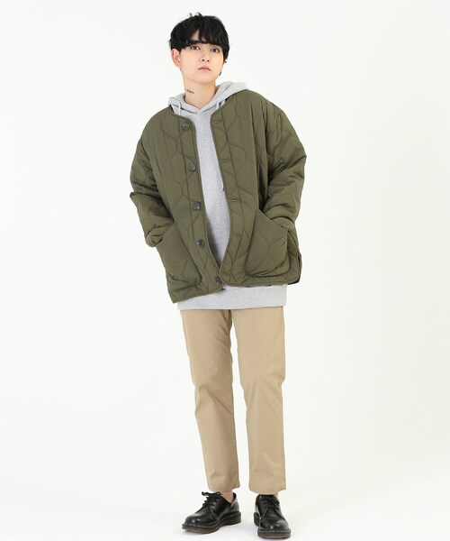 BOYSHE(ボーイシー)の「テーパード ストレッチ チノパンツ ベージュ(チノパンツ・レディース・その他)」の11枚目の写真