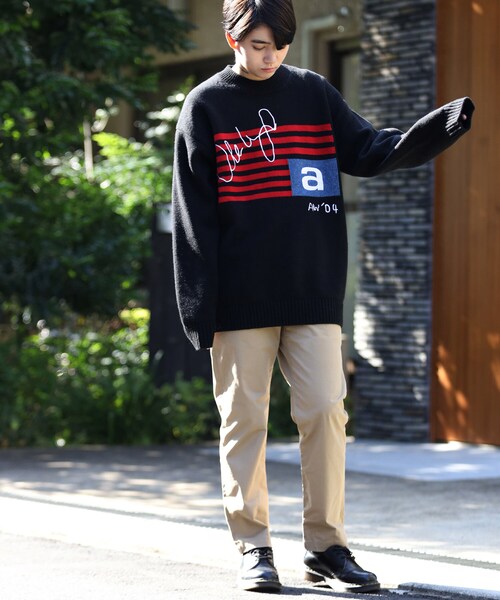 BOYSHE(ボーイシー)の「テーパード ストレッチ チノパンツ ベージュ(チノパンツ・レディース・その他)」の4枚目の写真