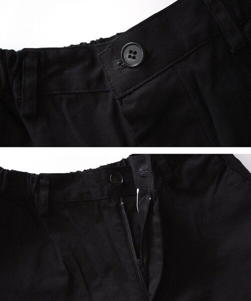 BOYSHE（ボーイシー）の「テーパード ストレッチ チノパンツ　ブラック（チノパンツ・レディース・その他）」の13枚目の写真