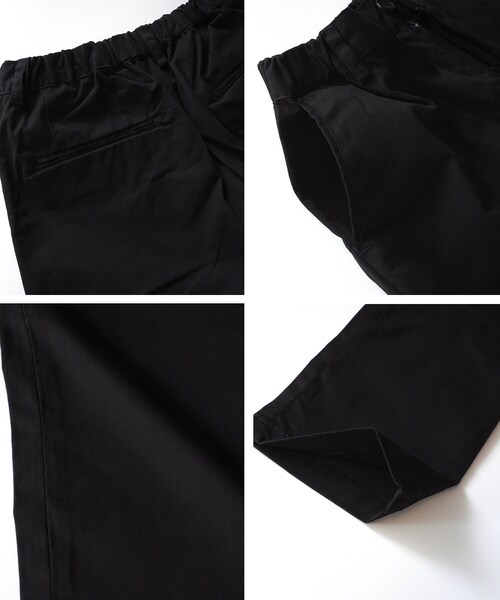 BOYSHE（ボーイシー）の「テーパード ストレッチ チノパンツ　ブラック（チノパンツ・レディース・その他）」の14枚目の写真