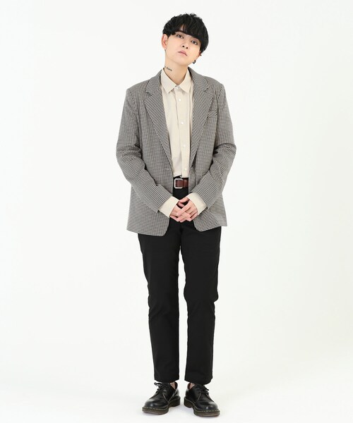 BOYSHE（ボーイシー）の「テーパード ストレッチ チノパンツ　ブラック（チノパンツ・レディース・その他）」の11枚目の写真