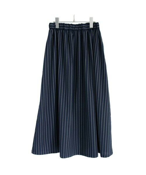 T>>2（ティーツー）の「ギャザースカート（スカート・レディース・01.グリーン/02.ブラック/03.グレー/04.ネイビー・F(ママサイズ)）」の4枚目の写真