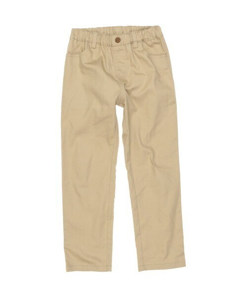 T>>2（ティーツー）の「ストレートパンツ（その他パンツ・キッズ・02.ブラウン/01.ベージュ/03.カーキ/04.ネイビー/05.ブラック・80-150）」の3枚目の写真
