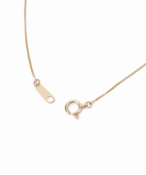 追加》10mmオーバルニュアンスモチーネックレス K10（ネックレス