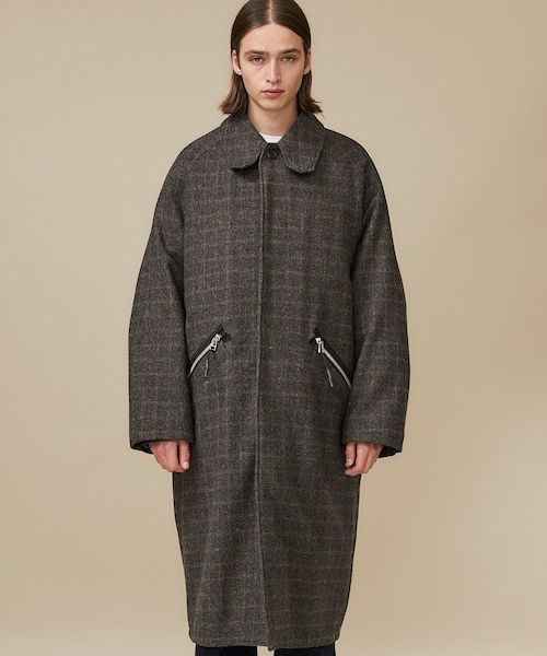 ジャケット・アウター Name. TWEED TAB COLLAR CAR COAT studious Name