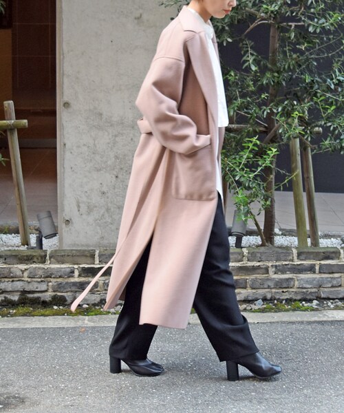 no brand（ノーブランド）の「メルトンチェスターコート（チェスターコート・レディース・その他）」の2枚目の写真