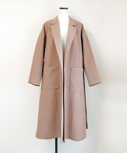 no brand（ノーブランド）の「メルトンチェスターコート（チェスターコート・レディース・その他）」の8枚目の写真