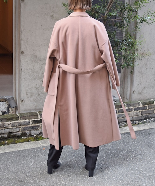 no brand（ノーブランド）の「メルトンチェスターコート（チェスターコート・レディース・その他）」の4枚目の写真