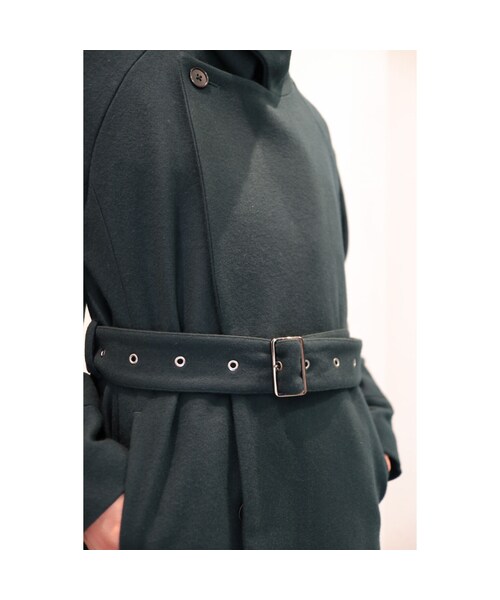 ユハJuha チェスターコート juha（ユハ）の「JUHA : BELTED OVER COAT（チェスターコート
