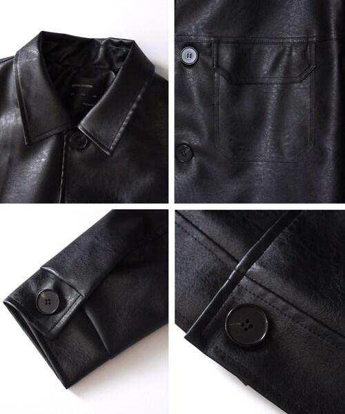 BOYSHE(ボーイシー)の「フェイクレザー BIGジャケット(その他アウター・レディース・その他)」の14枚目の写真