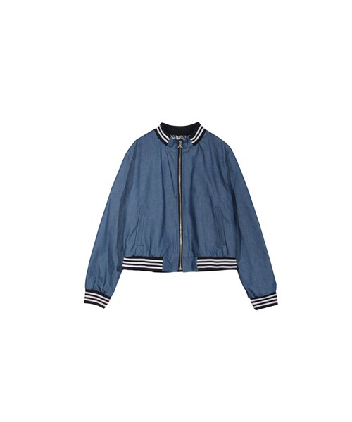 ROCKET x LUNCH（ロケットアンドランチ）の「DENIM STADIUM（ジャケット/アウター・レディース・BLUE/NAVY・FREE）」の4枚目の写真