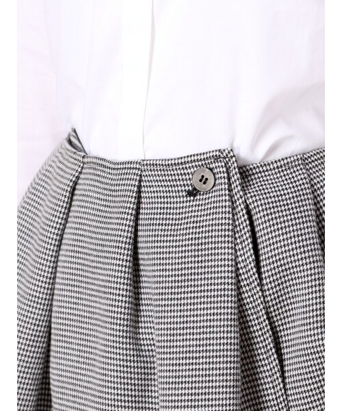 Rouge vif la cle（ルージュヴィフラクレ）の「ラップリバーシブルスカート【予約】【mamagirl秋号P.67掲載】（その他・レディース・ブラック/パーシモン/ビリジアン・34/36/38）」の7枚目の写真