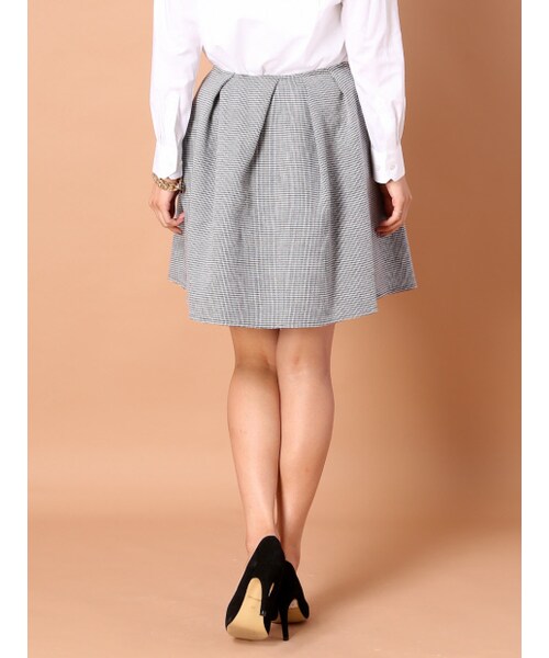 Rouge vif la cle（ルージュヴィフラクレ）の「ラップリバーシブルスカート【予約】【mamagirl秋号P.67掲載】（その他・レディース・ブラック/パーシモン/ビリジアン・34/36/38）」の6枚目の写真