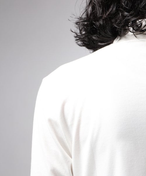 HARE（ハレ）の「タートルネックカットソー（トップス・メンズ・ホワイト×ブラック/オフホワイト/ブラック・S/M）」の11枚目の写真