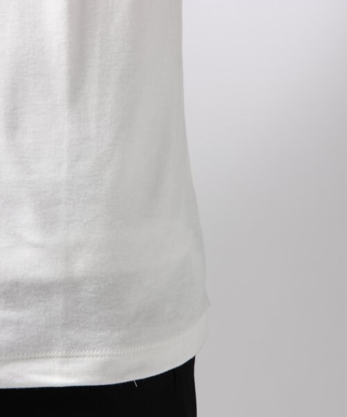 HARE（ハレ）の「タートルネックカットソー（トップス・メンズ・ホワイト×ブラック/オフホワイト/ブラック・S/M）」の10枚目の写真