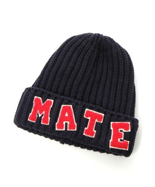 repipi armario（レピピ アルマリオ）の「ワッペンニットワッチ<全3色>（アクセサリー・レディース・グレー/エンジ/ネイビー・フリー）」の2枚目の写真