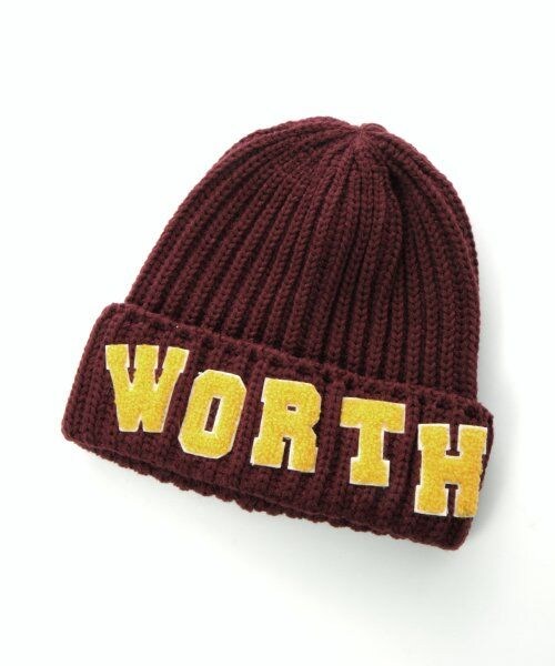 repipi armario（レピピ アルマリオ）の「ワッペンニットワッチ<全3色>（アクセサリー・レディース・グレー/エンジ/ネイビー・フリー）」の3枚目の写真