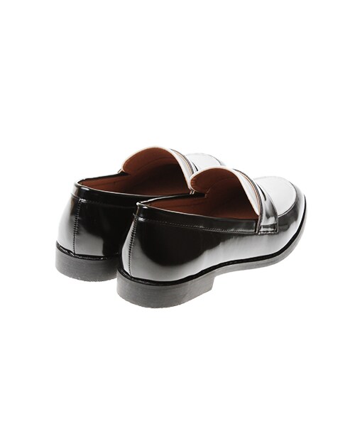 earth music&ecology（アースミュージックアンドエコロジー）の「〈サイズコンシェルジュ〉ベーシックローファー（パンプス・レディース・ブラック/ボルドー/マルチ・25cm）」の2枚目の写真