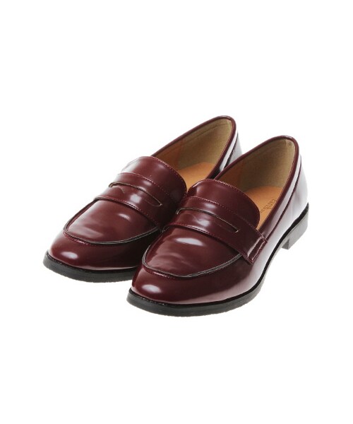 earth music&ecology（アースミュージックアンドエコロジー）の「〈サイズコンシェルジュ〉ベーシックローファー（パンプス・レディース・ブラック/ボルドー/マルチ・25cm）」の9枚目の写真