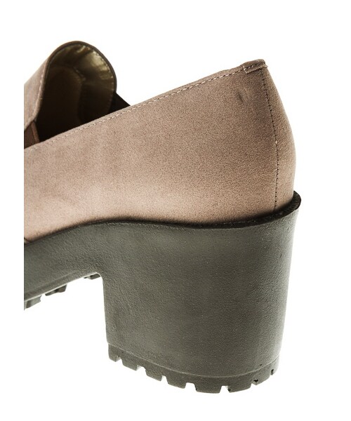 earth music&ecology（アースミュージックアンドエコロジー）の「〈サイズコンシェルジュ〉厚底スリッポンパンプス（パンプス・レディース・ブラック/ボルドー/モカ・25cm）」の5枚目の写真