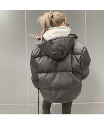 no brand | 中綿ブルゾン｢けつメル｣(ブルゾン)