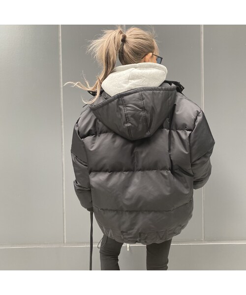 no brand（ノーブランド）の「中綿ブルゾン｢けつメル｣（ブルゾン・レディース・その他）」の4枚目の写真