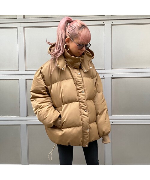 no brand（ノーブランド）の「中綿ブルゾン｢けつメル｣（ブルゾン・レディース・その他）」の10枚目の写真