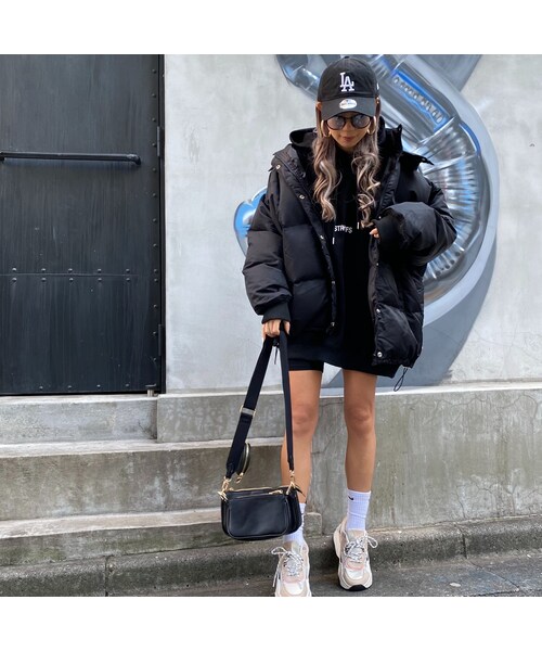 no brand（ノーブランド）の「中綿ブルゾン｢けつメル｣（ブルゾン・レディース・その他）」の8枚目の写真