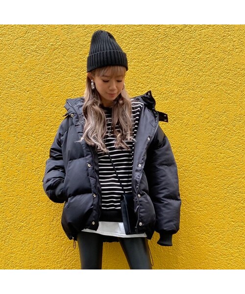 no brand（ノーブランド）の「中綿ブルゾン｢けつメル｣（ブルゾン・レディース・その他）」の7枚目の写真