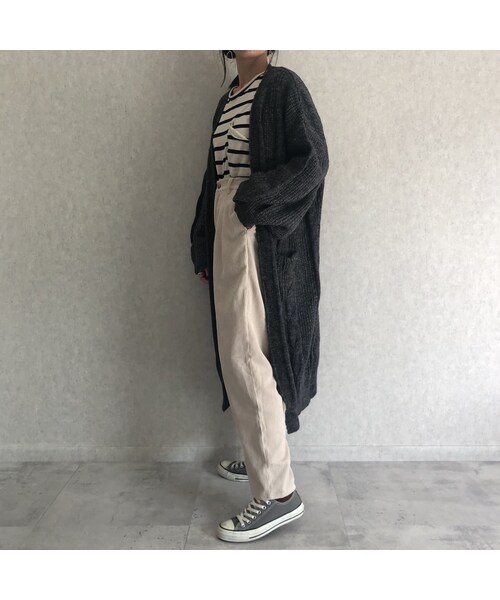 copine（コピン）の「もたっと袖！ケーブル編みニットカーディガン(2color)（ニット/セーター・レディース・その他）」の9枚目の写真