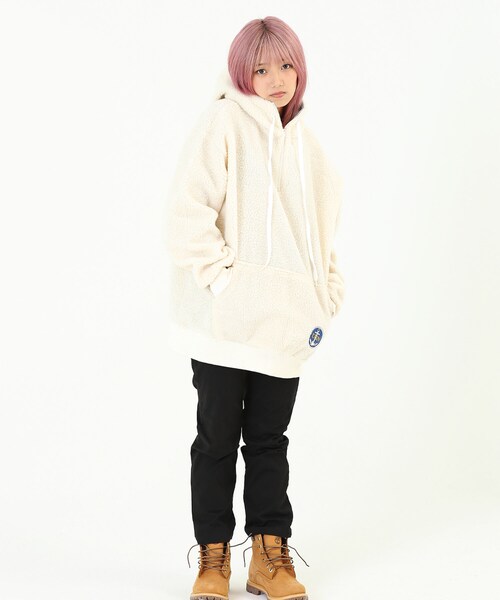 BOYSHE（ボーイシー）の「プルオーバーシープボアアノラックパーカー　クリーム（パーカー・レディース・その他）」の11枚目の写真