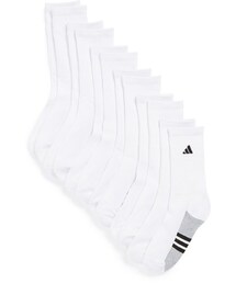 adidas | adidas Crew Socks (6-Pack) (Little Kid & Big Kid)(ソックス/靴下)