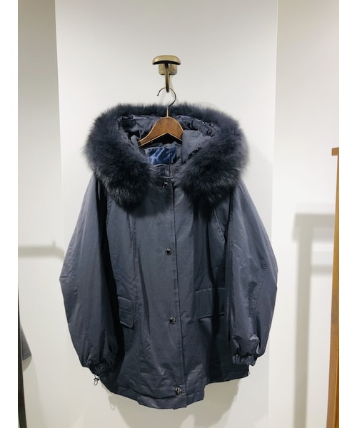 no brand（ノーブランド）の「ラクーンファー裏ボアコート（ポリーヌ