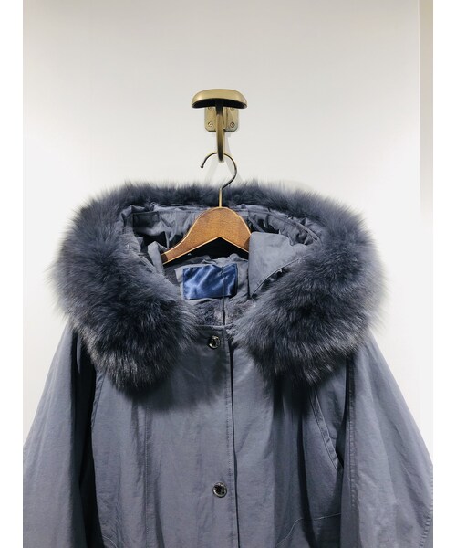 no brand（ノーブランド）の「ラクーンファー裏ボアコート（ポリーヌ