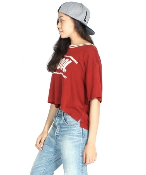 RNA（アールエヌエー）の「SCHOOL girlプルオーバー（トップス・レディース・ホワイトベース/ネイビーベース/レッドベース・M）」の4枚目の写真