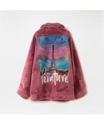 doublet | 【doublet】MEN HAND-PAINTED FUR JACKET 20AW04BL90(その他アウター)