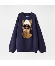 doublet | 【doublet】MEN HAND-KNITTING JACQUARD PULLOVER 20AW41KN35(ニット/セーター)
