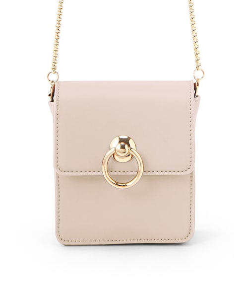 GRL（グレイル）の「2Wayチェーンショルダーミニバッグ（ショルダーバッグ・レディース・ブラウン/モカ/アイボリー/ベージュ/オフホワイト/カーキ/ボルドー/グリーン/ブラック/ライトグリーン/ブルー/ピンク・F）」の2枚目の写真