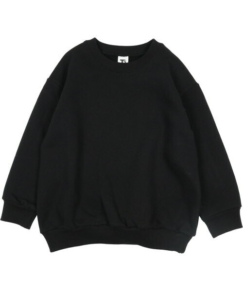 T>>2（ティーツー）の「裏起毛トレーナー（スウェット・レディース・02.パープル/01.ベージュ/03.杢グレー/04.ブラウン/05.スミクロ/06.ブラック・80-150/M(ママサイズ)/L(パパサイズ)）」の3枚目の写真