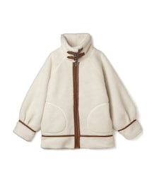 GRL | ベルトスタンドカラーラグランボアジャケット(その他アウター)